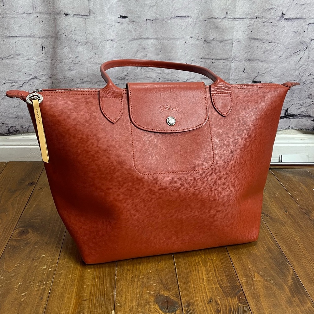 Longchamp Red Shoulder Bag